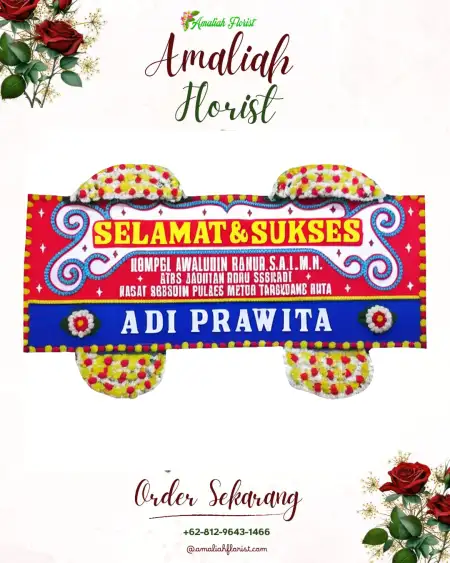 Papan Bunga Ucapan Selamat Sungai Pandan